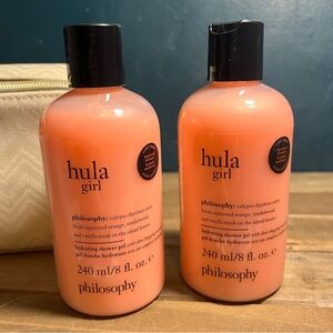 Philosophy Bundle Hula Girl Two 8 oz Bottles New Sealed